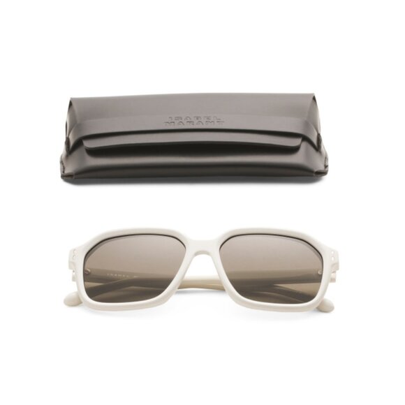 ISABEL MARANT Ivory 56mm Square Sunglasses - Picture 1 of 2